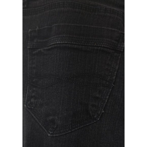 Riders By Lee Jeans Women Size 12L (32x34) Mid Rise Boot Cut Black Denim Jeans - Picture 14 of 15